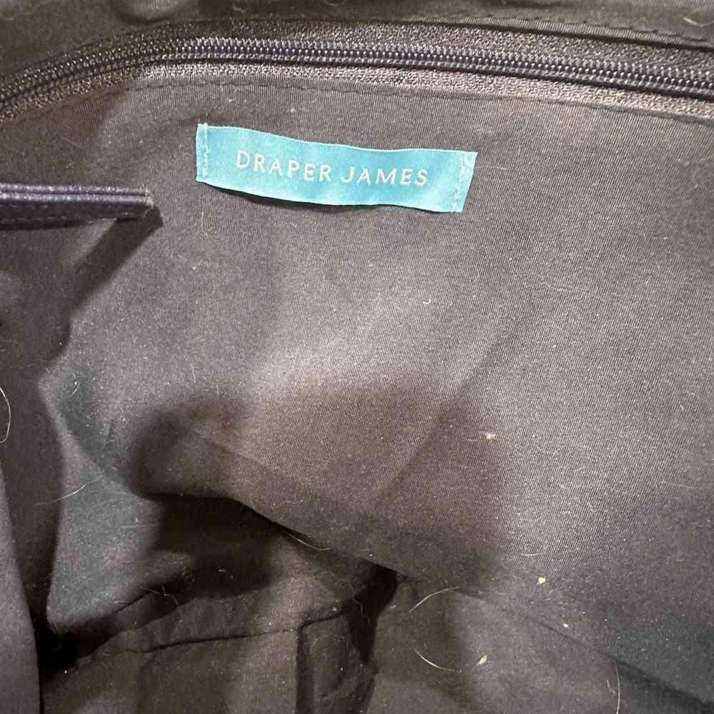 Draper James Elegant Tan Woven Tote Bag - Picture 2 of 7